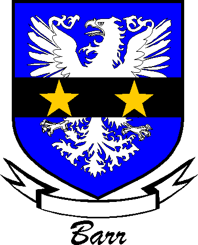 BARR family crest