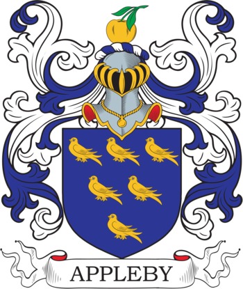 APPLEBY family crest