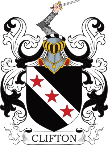 CLIFTON family crest