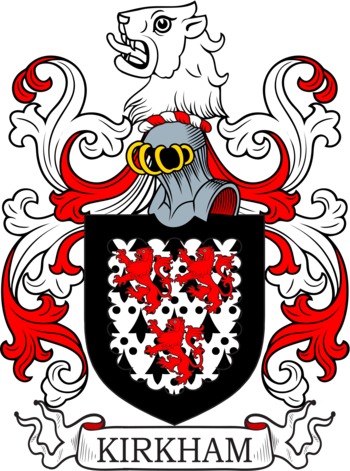 KIRKHAM family crest