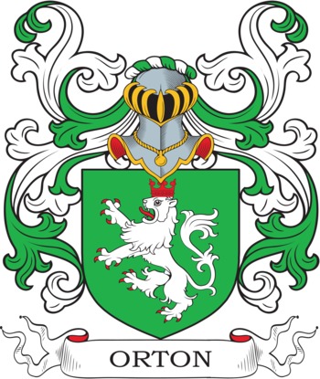 ORTON family crest