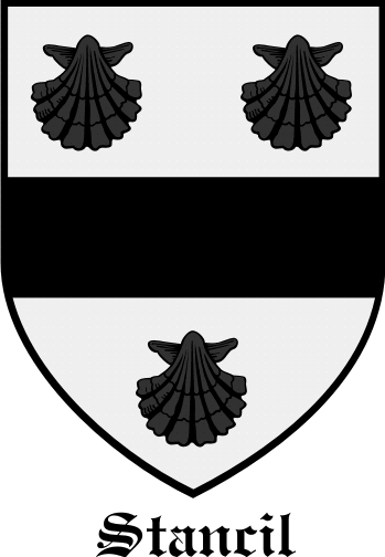 STANCIL family crest